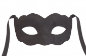 il Teatro Maske schwarze Seide mit Spitze